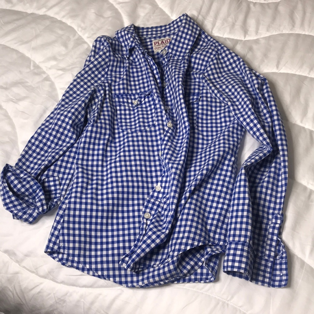 Gingham button up